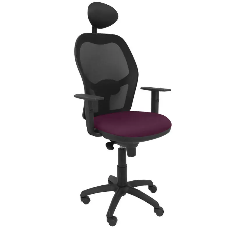 Edición Limitada Silla Jorquera Malla Negra Asiento Bali Morado Co