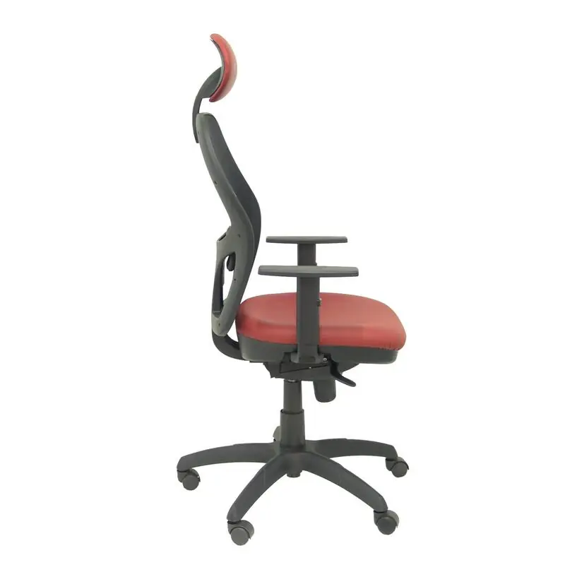 Novedad Silla Jorquera Malla Negra Asiento Similpiel Gran