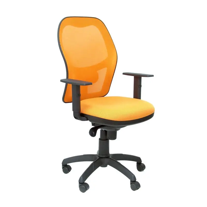 Solo Por Tiempo Limitado Silla Jorquera Malla Negro Asiento Naranja