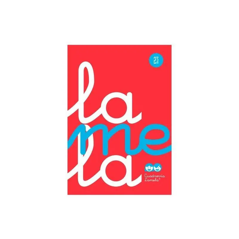 Pack De 5 Unidades Lamela Cuaderno Espiral 80h Folio 90gr Cuadrovía 3mm Tapa Pp Rojo Rebajas