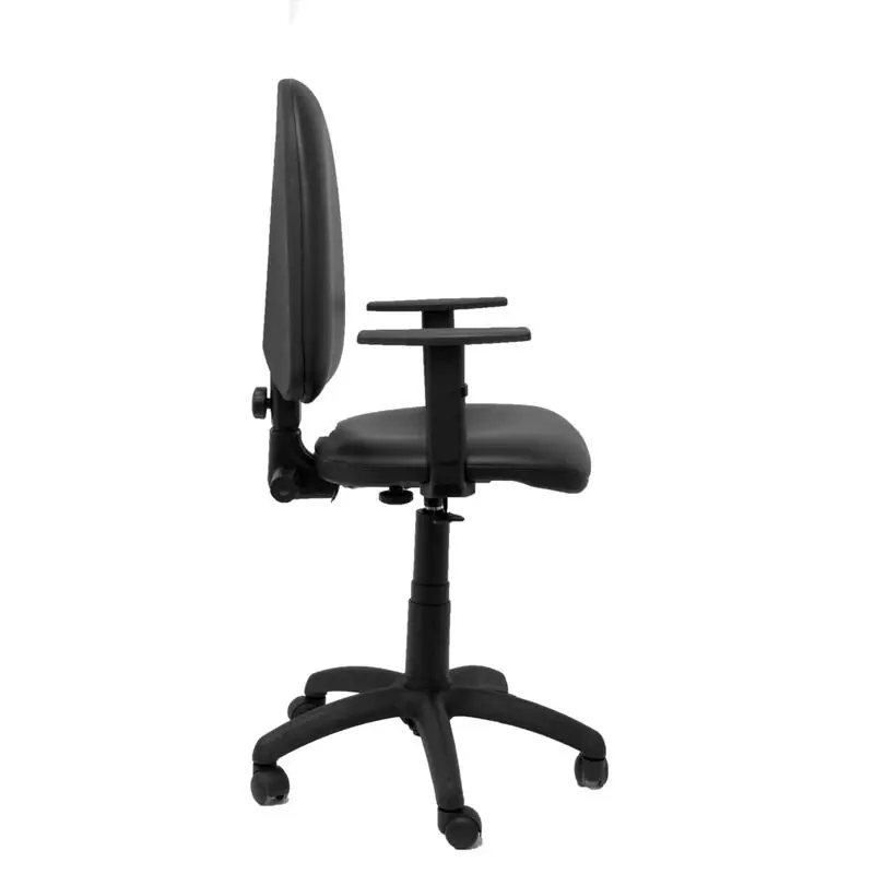 Descuento Silla Ayna Similpiel Negro Con Brazos Regulables