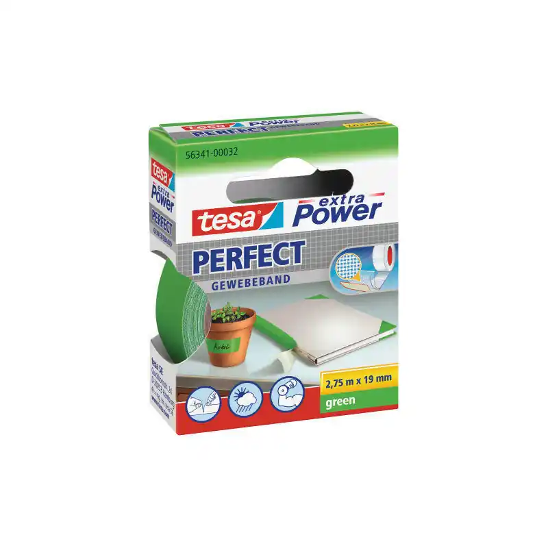 Oferta Cinta Tesa Tesa Extra Power Perfect 2,75m 19mm Verde