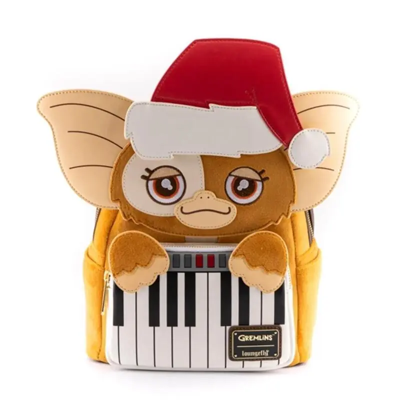 Precio Económico Mochila Loungefly Gremlins Gizmo Navidad (Con Sombrero Retirable)