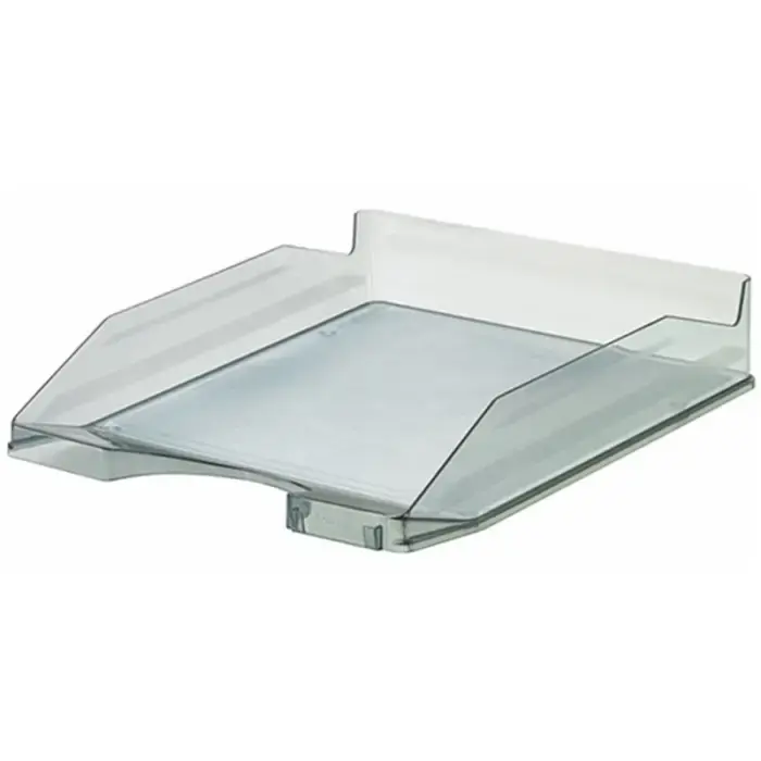 BANDEJA FAIBO 93T-59 TRANSPARENTE NEGRO APILABLE Edición Limitada