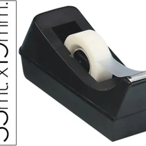 PORTARROLLO SOBREMESA DEQUA CINTA 33 NEGRO Profesional