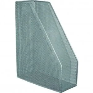 REVISTERO METALICO REJILLA 10X29.5X21.5CM CROMADO Premium
