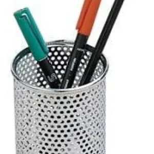 CUBILETE REDONDO REJILLA CROMADO B-4C ARTES Pedido Al Por Mayor