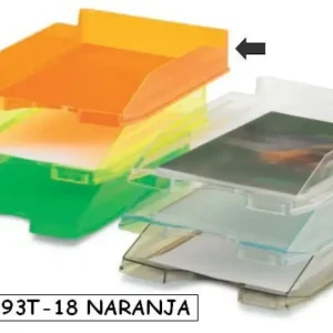 Comprar En Línea BANDEJA FAIBO 93T-18 TRANSPARENTE NARANJA