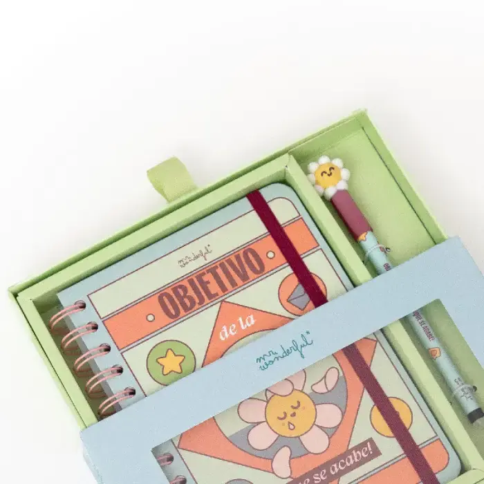 Última Oportunidad SET DE AGENDA WONDER PEQUEÑA 2026 SEMANAL + BOLI - OBJETIVO DE LA SEMANA: ¡QUE SE ACABE!