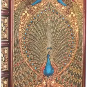 Profesional AGENDA DE 12 MESES PAPERBLANKS PAVOS REALES DE HAFEZ MINI DÍA PÁGINA