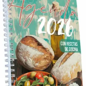 Máxima Calidad AGENDA 2026 CON RECETAS DE COCINA