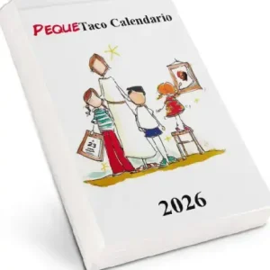 PEQUETACO 2026 CALENDARIO DEL CORAZON JESUS Exclusivo