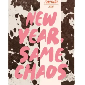 Precio Reducido AGENDA ANUAL SEMANAL 2026 TANTANFAN