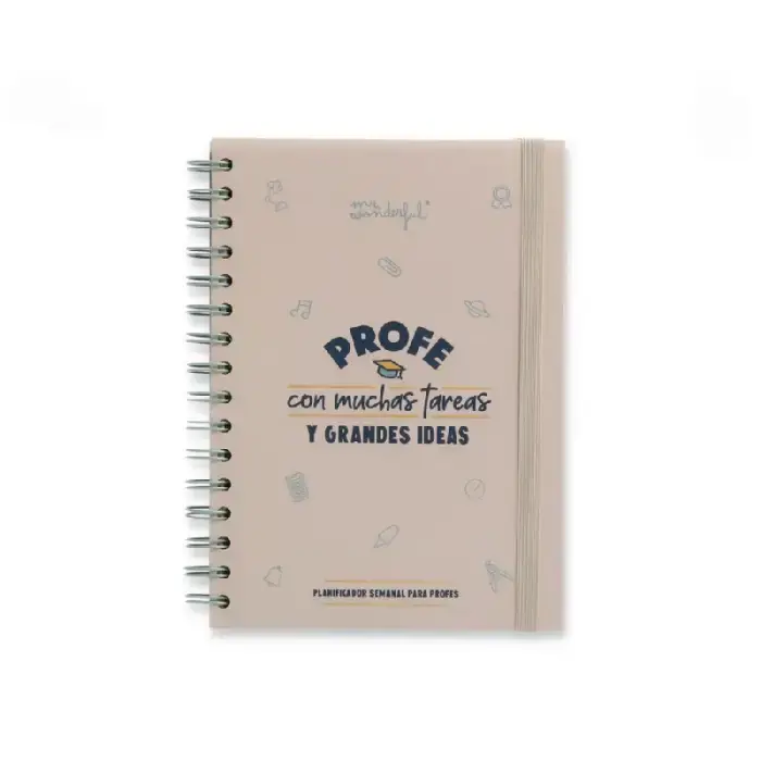 PLANIFICADOR SEMANAL PARA PROFES - PROFE CON MUCHAS TAREAS Y GRANDES IDEAS Profesional