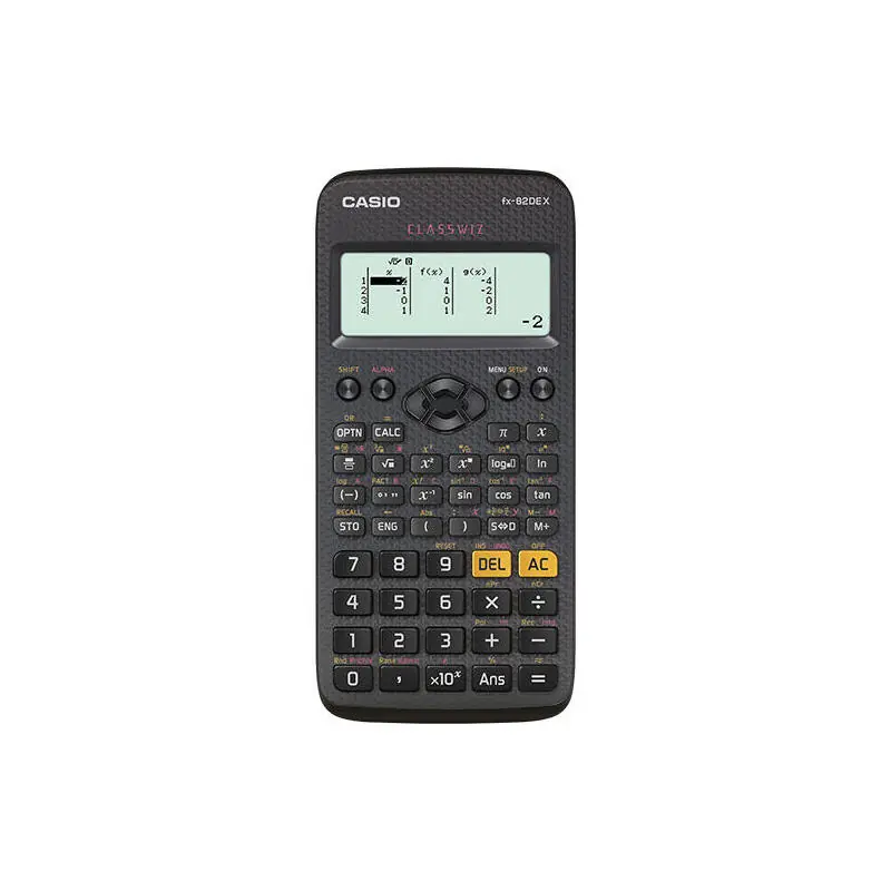 Calculadora Casio Fx-82de X Científica Negro Última Oportunidad