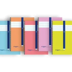 CUADERNO ERIGGAN 4º CARTON 40H 70GR 4MM COLORES SURTIDOS Directo De Fábrica