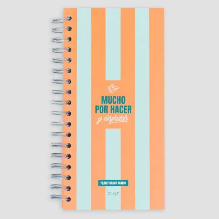 Ordenar Ahora Mismo PLANIFICADOR DIARIO NARANJA - MUCHO POR HACER Y DISFRUTAR