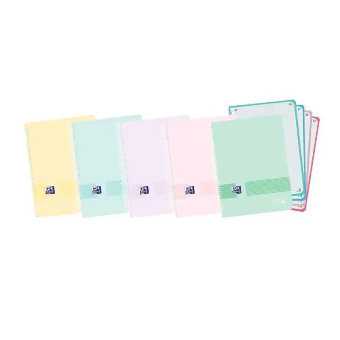 A Buen Precio BLOC A5 120H CUADROS 5MM TAPA POLIPROPILENO LIVE&GO OXFORD