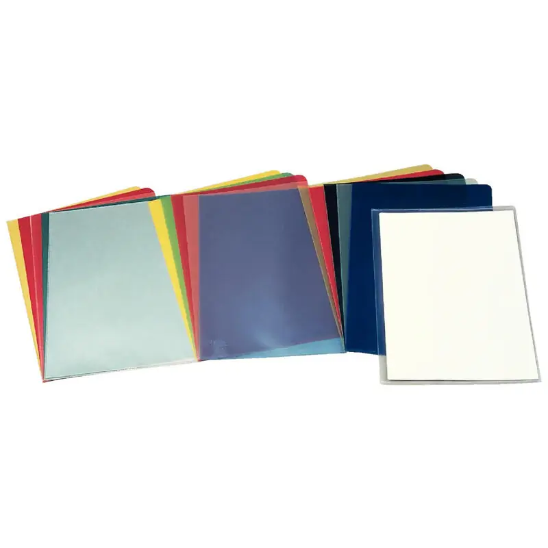 Precio Reducido Esselte 30q Caja De 100 Dossiers Uñero - Formato Folio - Pvc Flexible - Grosor 140 Micras - Transparente