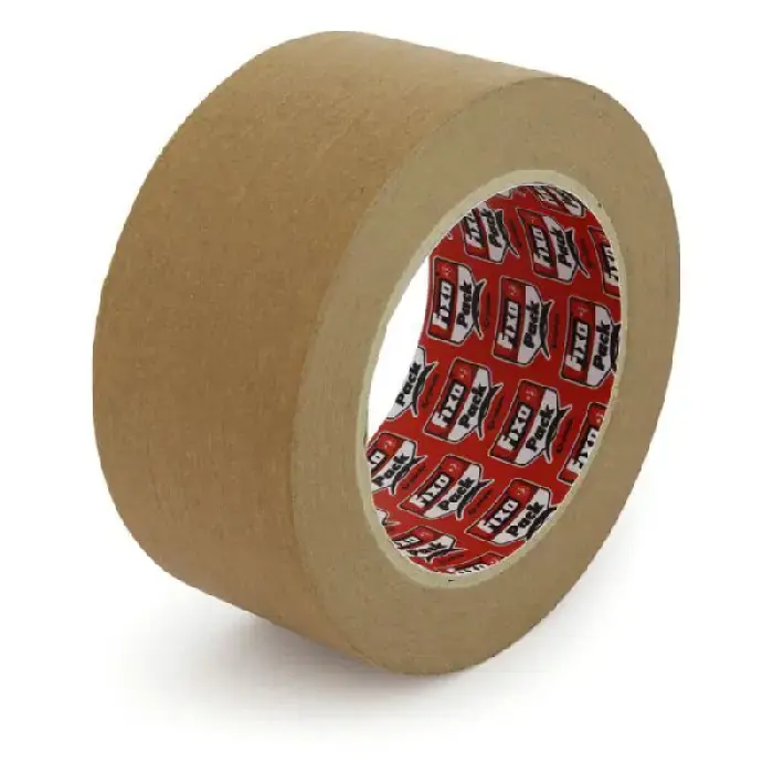 Entrega Rápida CINTA PARA EMBALAR PAPEL KRAFT AD. CAUCHO 50MM X 50M