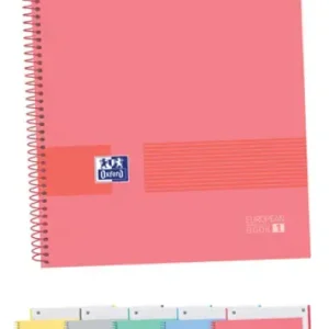 BLOC A4 80H CUADROS 5MM WATERMELON TAPA EXTRA OXFORD&YOU Bestseller