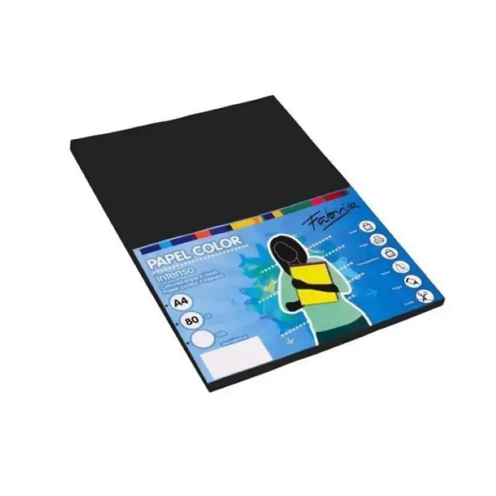 PAPEL A4 FOTOCOPIA PAQUETE 100H NEGRO 80G 17106 Ordena Ya