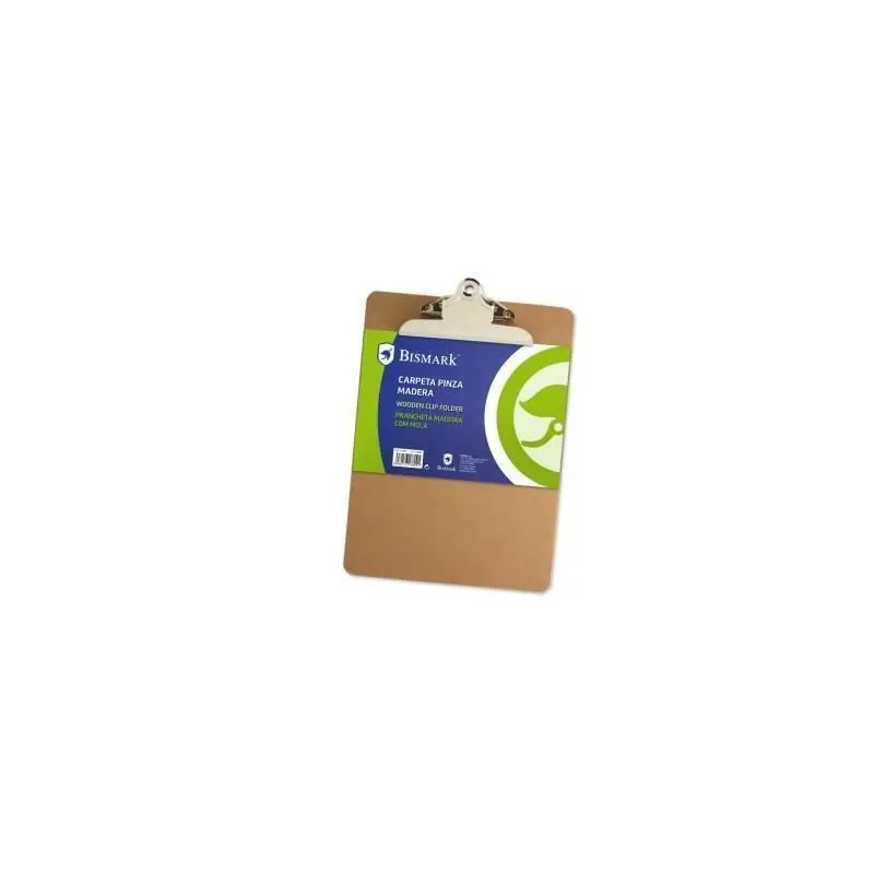 Más Vendido Bismark Carpeta Folio 23X31,3 Cm Con Pinza Y Base Madera