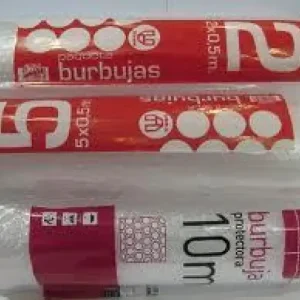 PLASTICO BURBUJAS EN ROLLO 0.50X20M Premium