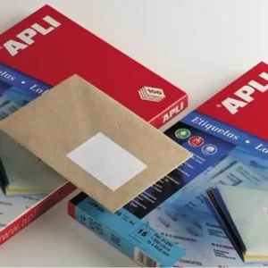 ETIQUETAS ADHESIVAS 105X148 P/100H 01280 APLI Súper Precio