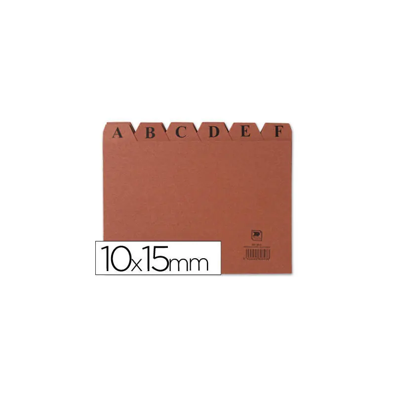 Mariola Índice Para Ficheros A-Z 150X100 Cartón Cuero Stock Limitado