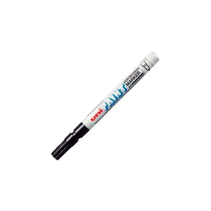 Uniball Marcador Paint Px-21l Negro -12u- Súper Precio