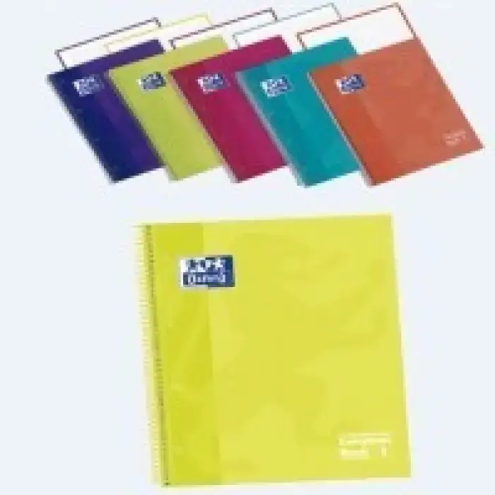 BLOC A4 80H CUADROS 5MM LIMA TAPA SOFT OXFORD Mejor Precio