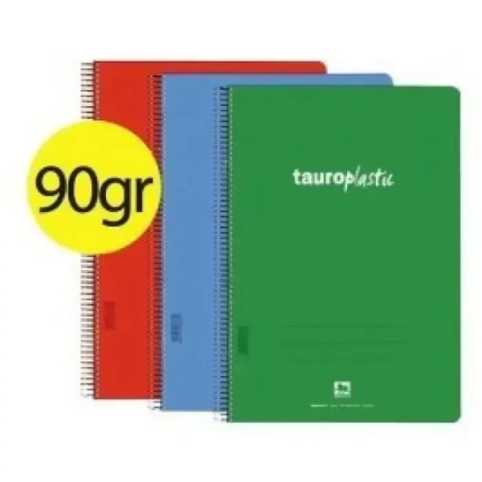 BLOC FOLIO TAUROPLASTIC 80H PAUTA 3.5MM REF 6287 Pago Seguro