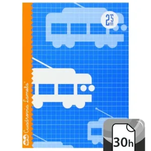 Mejor Calidad LIBRETA LAMELA 4º C/4 30H 2.5MM REF. 06002