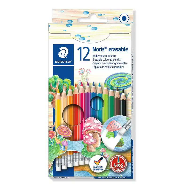 Staedtler Lápices De Colores Noris Borrable Surtidos En Estuche De 12 Compra Ahora
