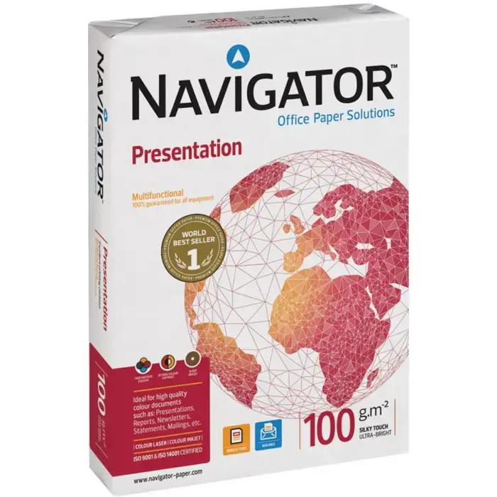 Precio Reducido PAPEL NAVIGATOR A4 100GR P/500H
