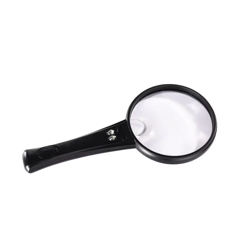 Hama Basic 90 Led Lente De Aumento Y Lupa Negro 4x Última Versión