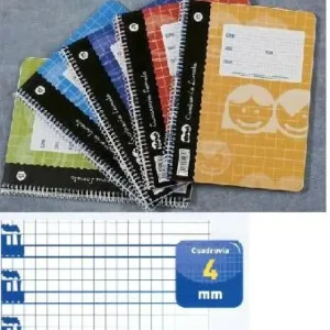 CUADERNO BASICO LAMELA 4º 40H 4MM REF. 07004 Certificado