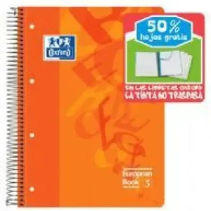 BLOC A4 120H CUADROS TAPA POLIPROPILENO OXFORD Oferta De Temporada