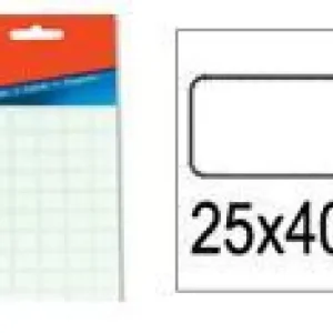 Garantía De Devolución De Dinero ETIQUETAS MINI-BOLSA 25X40 ADHESIVO FUERTE APLI