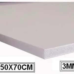 Original CARTON PLUMA BLANCO 3MM 50X70CM