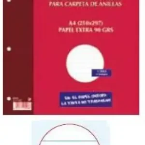 Ordena Ya RECAMBIO A4 100H HORIZONTAL OXFORD