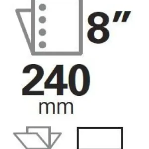 PAPEL CONTINUO 240X8 3H BLANCO C/1M 824B3 Descuento