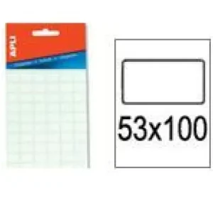 ETIQUETAS MINI-BOLSA 53X100 ADHESIVO FUERTE APLI Garantía De Devolución De Dinero