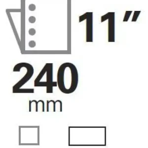 PAPEL CONTINUO 240X11 1H BLANCO C/2.5M 1124B1 Compra Ahora