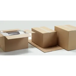 Tendencia CAJA DE EMBALAJE 355X260X265MM 4 SOLAPAS