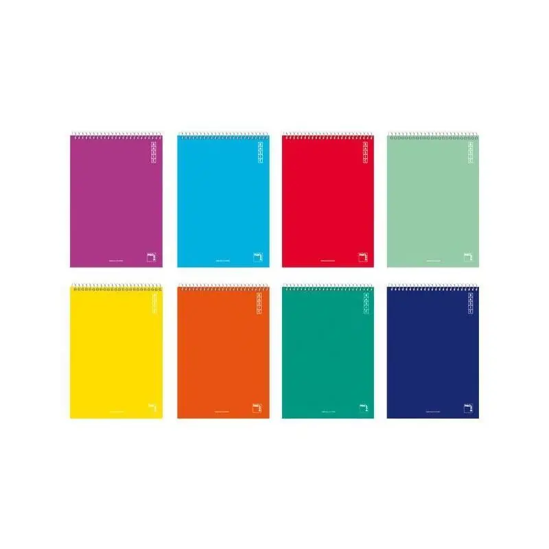 Súper Precio Pacsa Block Basic 80 Hojas 4X4 Tapas Cartón Cuarto 60gr Colores Surtido -10u-