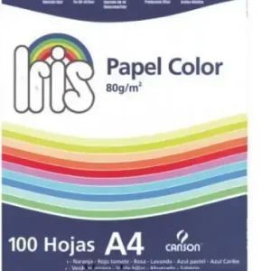 PAPEL REPRO IRIS A4 P/100H AMARILLO LIMON Liquidación