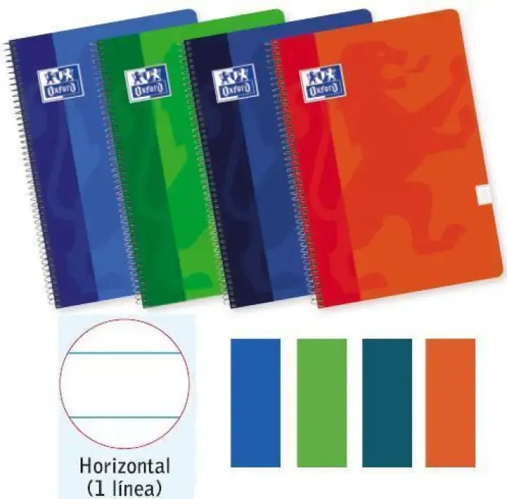 Oferta De Temporada BLOC FOLIO 80H HORIZONTAL TAPA EXTRA OXFORD