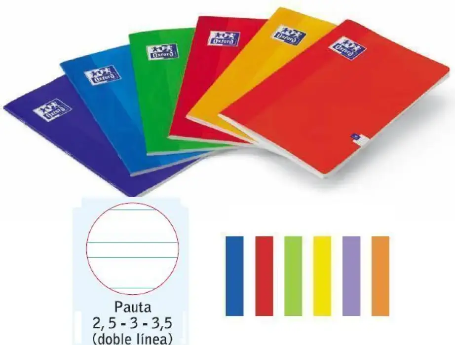 Ordenar Ahora Mismo LIBRETA A5 48H PAUTA 2.5MM OXFORD